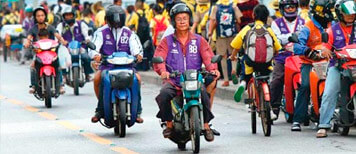 Bangkok Motorbike Taxi Bangkok Motorbike Taxis