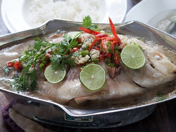 Plah Kapong Neung Manao