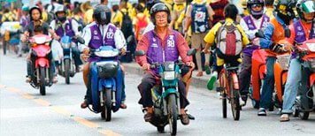 motorbike Thailand Taxis