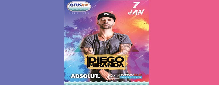 ArkBar Beach Club pres. DJ Diego Miranda 