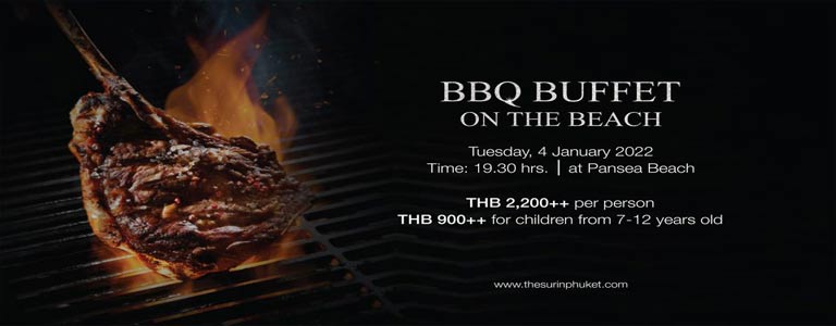 BBQ Buffet on the Beach at The Surin Phuket 