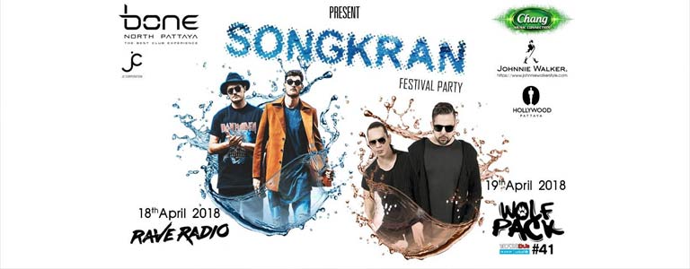 Bone Pattaya Present Songkran Festival 2018