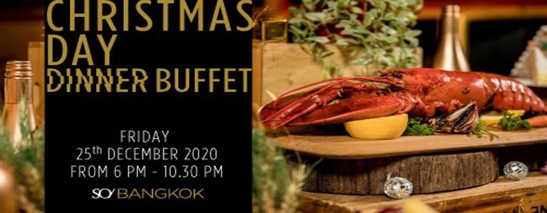 Chirstmas Day Dinner Buffet at SO/ Bangkok