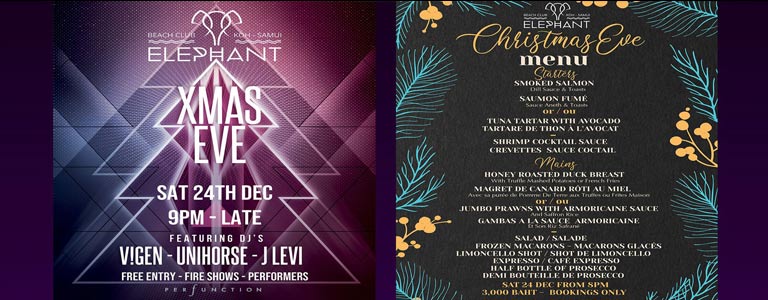 Elephant Beach Club pres. 'XMAS EVE DINNER & PARTY'