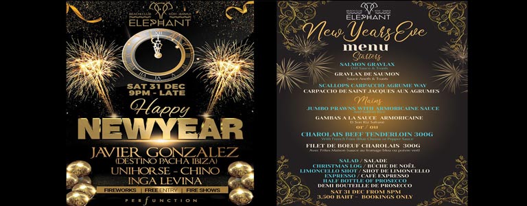 Elephant Beach Club pres. 'NEW YEARS EVE DINNER & PARTY'