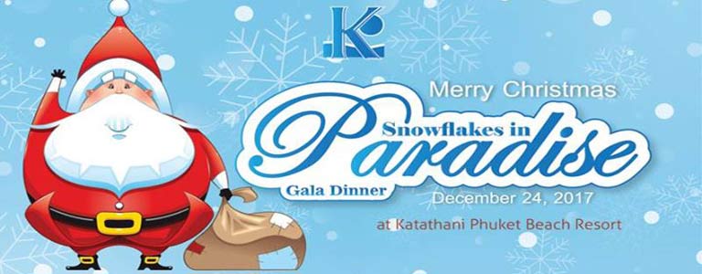 Christmas Eve Gala Dinner at Katathani Beach Resort | Thailand