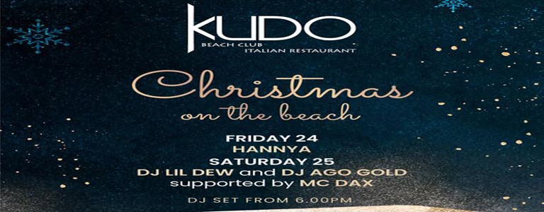 Christmas On The Beach at Kudo Beach Club