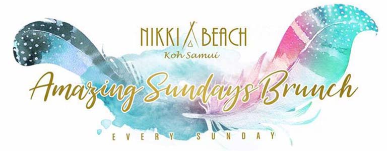  Hippie Lovers: Amazing Sundays Brunch at Nikki Beach Samui