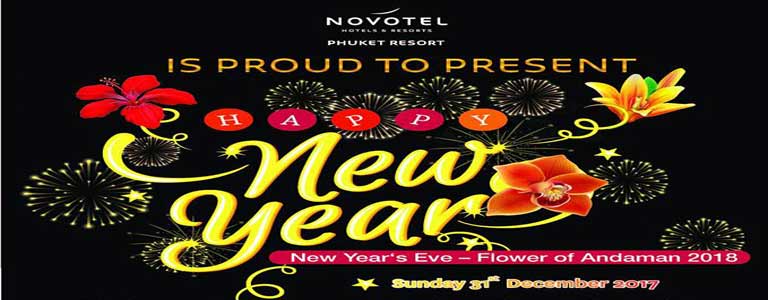 New Year S Eve 2018 At Novotel Patong Thailand