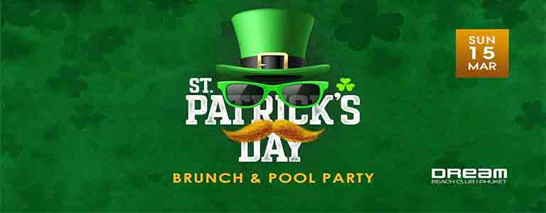 St. Patrick Day Sunday Brunch & Pool Party at Dream Beach Club