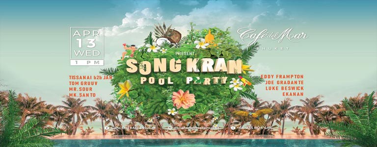 Café Del Mar pres. SONGKRAN POOL PARTY