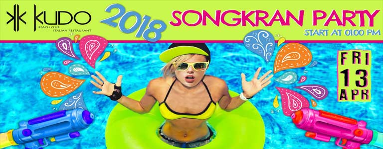 Songkran Party at KUDO Phuket