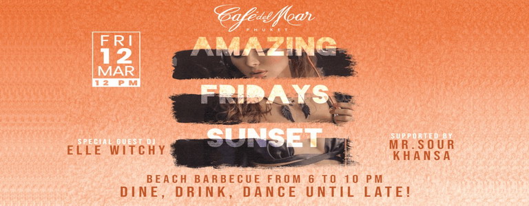 Amazing Fridays Suntet at Café Del Mar 