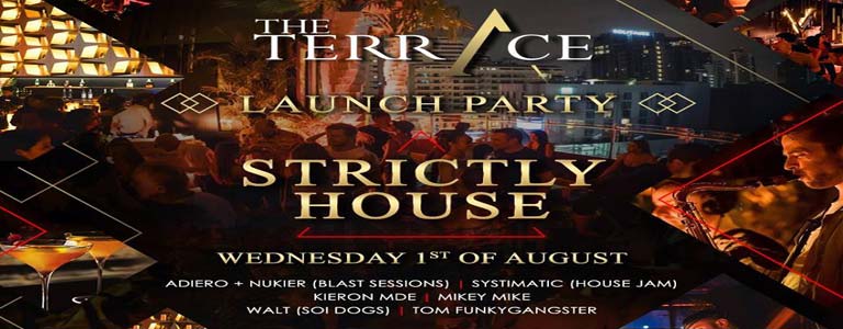 The Terrace Strictly House Line Up Launch Party